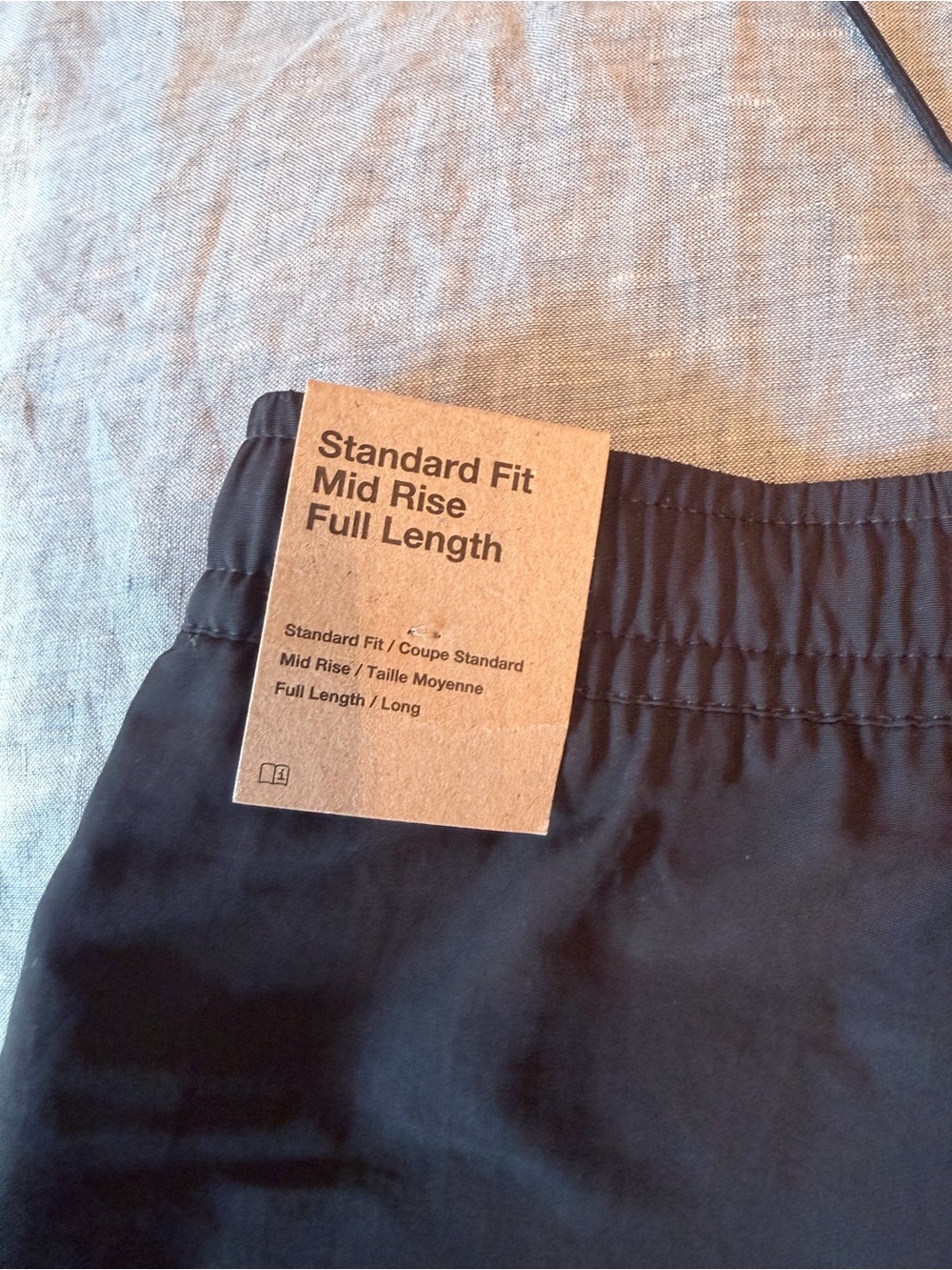 Nike Women’s Black Athletic Pants with Swoosh - Picture 4 of 7